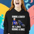 Biden Falls Off Bike Joe Biden Falling Off His Bicycle Funny V3 Women Hoodie Gifts for Her