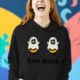 Boo Bees Ghost Bee Halloween Quote Women Hoodie Gifts for Her