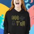 Boo Yall Ghost Boo Halloween Quote Women Hoodie Gifts for Her