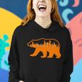 Chicago Skyline City Bear Women Hoodie Gifts for Her
