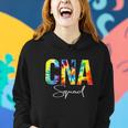 Cna Squad Appreciation Day Tie Dye Funny Teacher Women Hoodie Gifts for Her