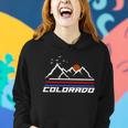 Colorado Mountains Retro Vintage Women Hoodie Gifts for Her