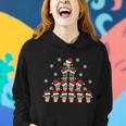 Cute Cactus Christmas Tree Succulent Cactus Xmas Gift Women Hoodie Gifts for Her