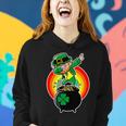 Dabbing Leprechaun Funny Irish Dab St Patricks Day Women Hoodie Gifts for Her