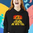 Disc Golf Shirt May The Course Be With You Trendy Golf Tee Women Hoodie Gifts for Her