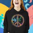 Earth Watercolor Peace Sign Tshirt Women Hoodie Gifts for Her