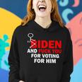 F Biden And FuK You For Voting For Him Women Hoodie Gifts for Her