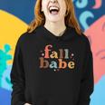 Fall Babe Colorful Sparkling Official Design Women Hoodie Graphic Print Hooded Sweatshirt Gifts for Her