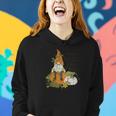 Fall Gnomes Oh My Gourd I Love Fall Women Hoodie Graphic Print Hooded Sweatshirt Gifts for Her