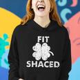 Fit Shaced Funny St Patricks Day Irish Clover Beer Drinking Women Hoodie Gifts for Her