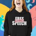 Free Speech Banned Women Hoodie Gifts for Her