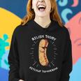 Funny Relish Today Ketchup Tomorrow Hot Dog Gift Women Hoodie Gifts for Her