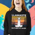Funny Yoga Llamaste Mother Fvcker Retro Vintage Mans Women Hoodie Gifts for Her