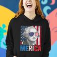 George Washington 4Th Of July Merica Men Women American Flag Women Hoodie Gifts for Her