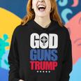 God Guns & Donald Trump V2 Women Hoodie Gifts for Her