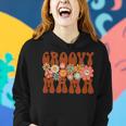 Groovy Mama Retro Matching Family Baby Shower Mothers Day Women Hoodie Gifts for Her