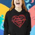 Happy Valentines Day Heart Women Hoodie Gifts for Her