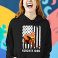 Hockey Dad Father And Kid Family Hockey Lover Women Hoodie Gifts for Her