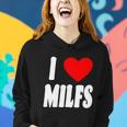 I Heart Milfs Women Hoodie Gifts for Her