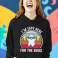 Im Just Here For The Boos Halloween Quote Women Hoodie Gifts for Her