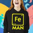 Iron Science Funny Chemistry Fe Periodic Table Tshirt Women Hoodie Gifts for Her