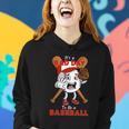 Its A Bad Day To Be A Baseball Funny Pitcher Women Hoodie Gifts for Her