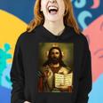 Jesus Christ Religious Photo Women Hoodie Gifts for Her