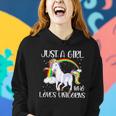 Just A Girl Who Loves Unicornsjust A Girl Who Loves Unicorns Women Hoodie Gifts for Her