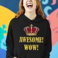 King George Awesome Wow Found Father Hamilton Women Hoodie Gifts for Her