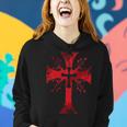 Knight TemplarShirt - The Warrior Of God Bloodstained Cross - Knight Templar Store Women Hoodie Gifts for Her