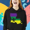 Louisiana Mardi Gras Tshirt Women Hoodie Gifts for Her