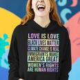 Love Is Love Black Lives Matter Tshirt Women Hoodie Gifts for Her