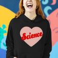 Love Science Retro Heart Women Hoodie Gifts for Her