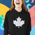 Maple Leaf Flag Vintage Red White Funny Canada Day Women Hoodie Gifts for Her