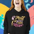 Mind Your Own Uterus Pro Choice Feminist Womens Rights Gift Women Hoodie Gifts for Her