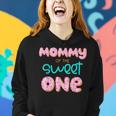 Mommy Of The Sweet One First Birthday Matching Family Donut Women Hoodie Gifts for Her