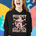Mommy Of The Sweet One Ice Cream First Birthday Gnome Mom Women Hoodie Gifts for Her
