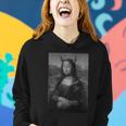 Mona Lisa Devil Painting Women Hoodie Gifts for Her