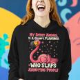 My Spirit Animal Is A Grumpy Flamingo Women Hoodie Gifts for Her