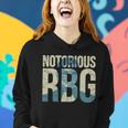 Notorious Rbg Blue Logo Tshirt Women Hoodie Gifts for Her
