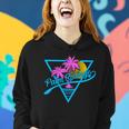 Palm Springs Retro 80S Neon Women Hoodie Gifts for Her