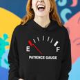 Patience Gauge Nearly Empty Women Hoodie Gifts for Her