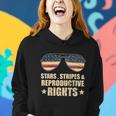 Patriotic 4Th Of July Stars Stripes And Reproductive Rights Funny Gift V2 Women Hoodie Gifts for Her
