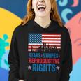 Patriotic 4Th Of July Stars Stripes Reproductive Right V4 Women Hoodie Gifts for Her
