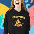 Pizza Food Pyramid Women Hoodie Gifts for Her