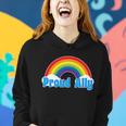 Proud Ally Lgbt Support Women Hoodie Gifts for Her