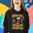 Pumpkin Spice And Reproductive Rights Fall Feminist Choice Gift V5 Women Hoodie Gifts for Her