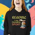 Reading Is My Favorite Sport A Cute And Funny Gift For Bookworm Book Lovers Book Women Hoodie Gifts for Her