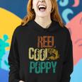 Reel Cool Poppy Vintage Fishing Women Hoodie Gifts for Her