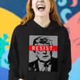 Resist President Donald Trump Anti Trump The Resistance Tshirt Women Hoodie Gifts for Her